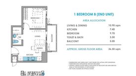 1 Bedroom Condo for sale in Brixton Place, Kapitolyo, Metro Manila near MRT-3 Boni