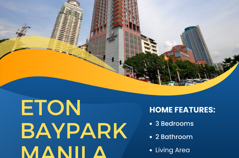 3 Bedroom Condo for sale in Eton Baypark Manila, Tondo, Metro Manila