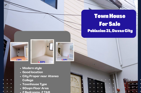 2 Bedroom Apartment for sale in Barangay 31-D, Davao del Sur