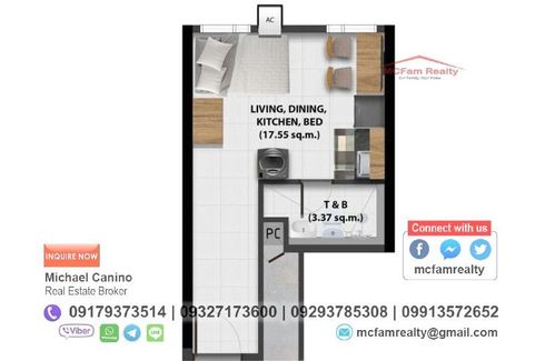 2 Bedroom Condo for sale in Batasan Hills, Metro Manila