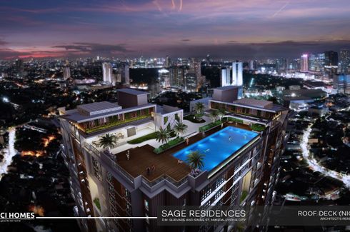 2 Bedroom Condo for sale in Sage Residences, Mauway, Metro Manila near MRT-3 Shaw Boulevard