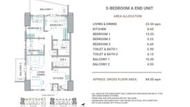 3 Bedroom Condo for sale in Paligsahan, Metro Manila