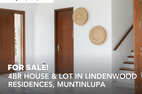 4 Bedroom House for sale in Lindenwood Residences, Tunasan, Metro Manila