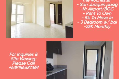3 Bedroom Condo for sale in The Rochester, Kalawaan, Metro Manila