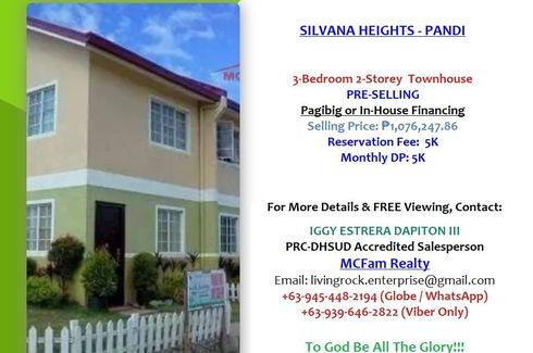 3 Bedroom Townhouse for sale in Pinagkuartelan, Bulacan