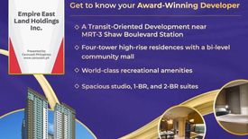 1 Bedroom Condo for sale in Highway Hills, Metro Manila near MRT-3 Shaw Boulevard