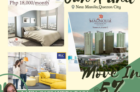 2 Bedroom Condo for Sale or Rent in The Magnolia residences – Tower A, B, and C, Kaunlaran, Metro Manila near LRT-2 Gilmore