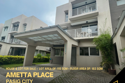 2 Bedroom Townhouse for sale in Ametta Place, Bagong Ilog, Metro Manila