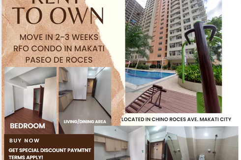 1 Bedroom Condo for sale in Paseo De Roces, Pio Del Pilar, Metro Manila