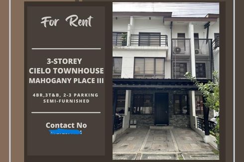 3 Bedroom Townhouse for rent in MAHOGANY PLACE III, Bagong Tanyag, Metro Manila