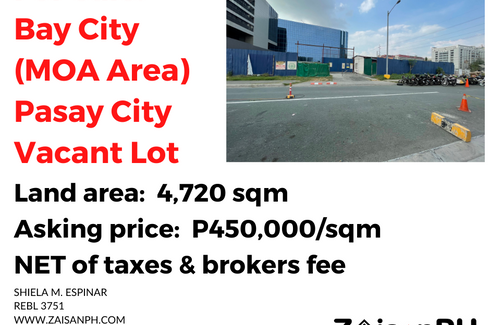 Land for sale in Baclaran, Metro Manila near LRT-1 EDSA