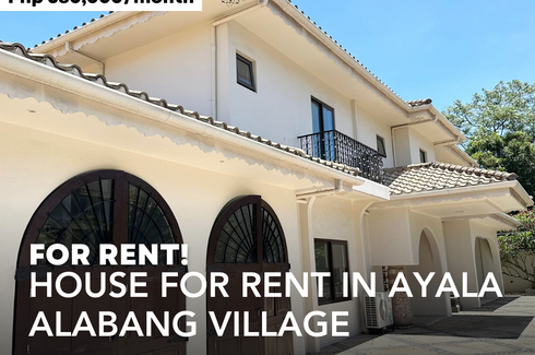 5 Bedroom House for rent in Ayala Alabang Village, New Alabang Village, Metro Manila