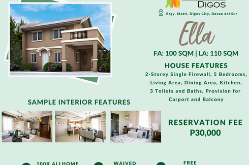 5 Bedroom House for sale in Matti, Davao del Sur