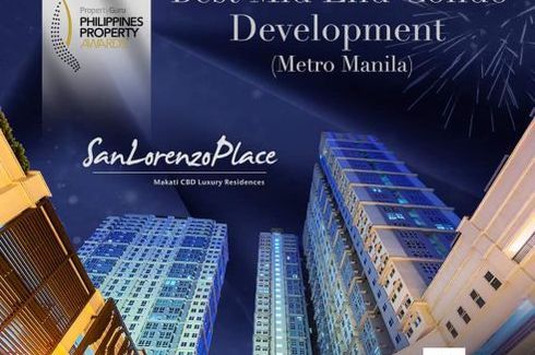 2 Bedroom Condo for rent in San Lorenzo Place, Bangkal, Metro Manila near MRT-3 Magallanes