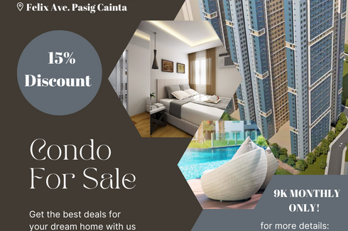 1 Bedroom Condo for sale in Manggahan, Metro Manila