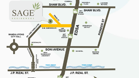 2 Bedroom Condo for sale in Sage Residences, Mauway, Metro Manila near MRT-3 Shaw Boulevard