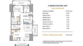 3 Bedroom Condo for sale in Fairlane Residences, Kapitolyo, Metro Manila near MRT-3 Boni