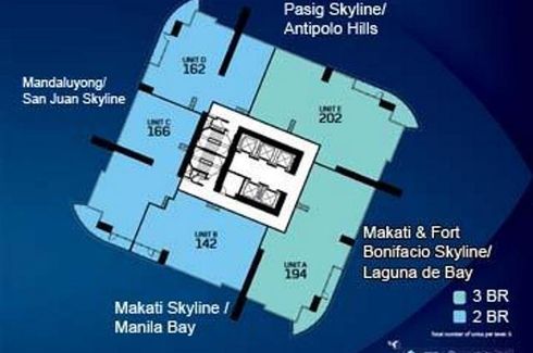 3 Bedroom Condo for sale in Bel-Air, Metro Manila near MRT-3 Buendia