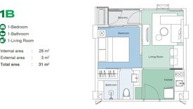 ขายคอนโด สกาย ปาร์ค 1 ห้องนอน ใน เชิงทะเล, ถลาง