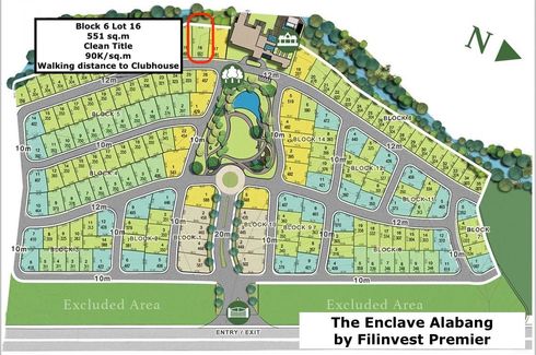 Land for sale in Almanza Dos, Metro Manila