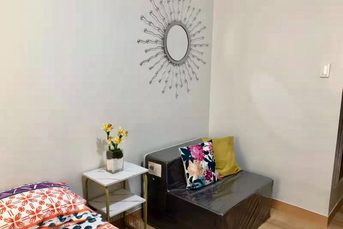 Studio for rent with amenity pool view in Trees Residences near SM City