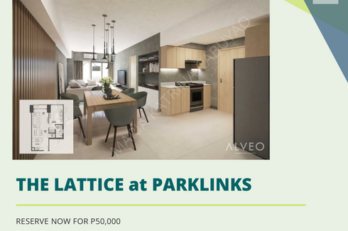 1 Bedroom Condo for sale in The Lattice at Parklinks, Ugong Norte, Metro Manila