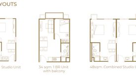 1 Bedroom Condo for sale in The Hermosa, Pulang Lupa Uno, Metro Manila