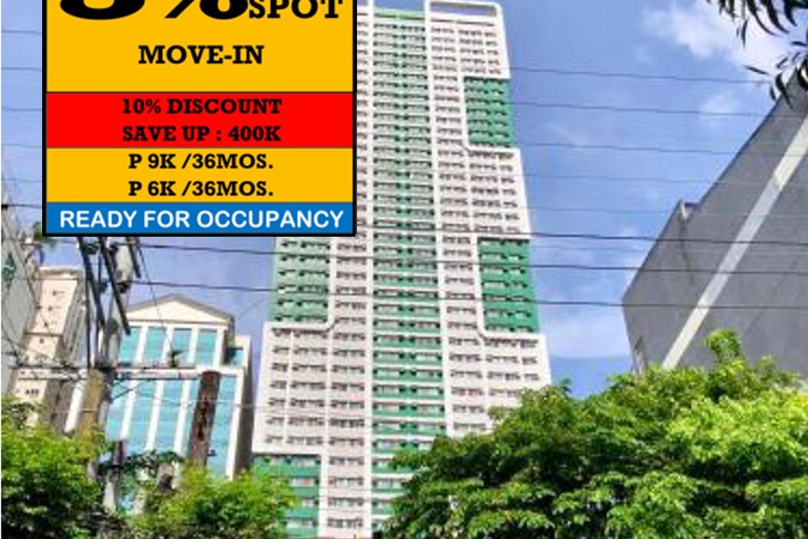 RENT TO OWN Condo For Sale in DE LASALLE (DLSU),TAFT AVE at Green