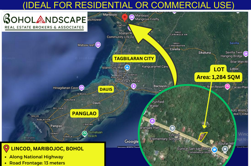 Land for sale in Bayacabac, Bohol