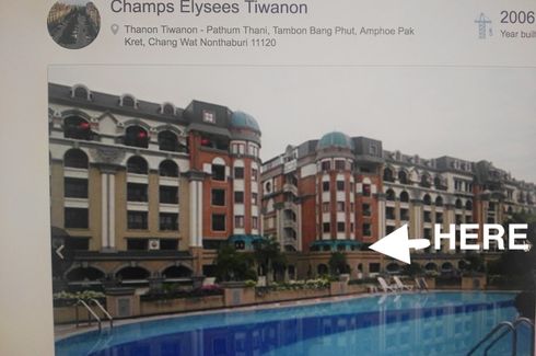 1 Bedroom Condo for sale in Champs Elysees Tiwanon, Bang Phut, Nonthaburi near MRT Yeak Pak Kret