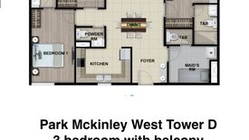 3 Bedroom Condo for sale in BGC, Metro Manila