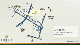 3 Bedroom Condo for sale in Fortis Residences, Bangkal, Metro Manila near MRT-3 Magallanes