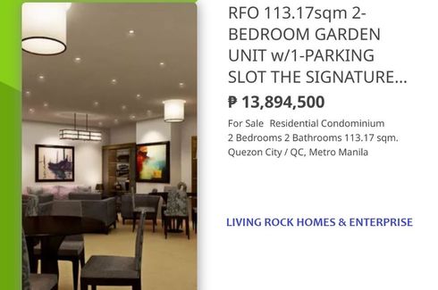 2 Bedroom Condo for sale in Pag-Ibig Sa Nayon, Metro Manila