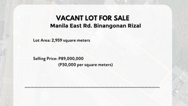 Land for sale in Batingan, Rizal