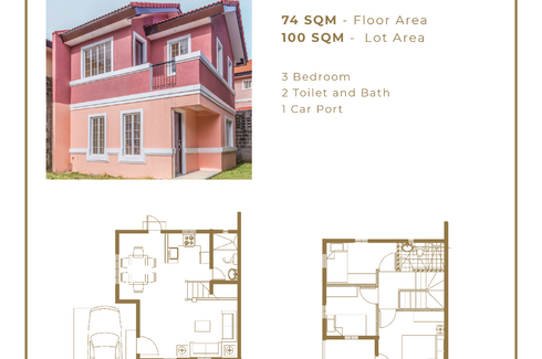 3 Bedroom House for sale in Tanzang Luma I, Cavite