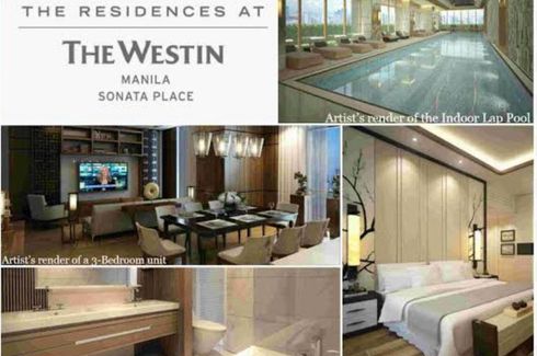 1 Bedroom Condo for sale in The Residences at The Westin Manila Sonata Place, Wack-Wack Greenhills, Metro Manila near MRT-3 Shaw Boulevard