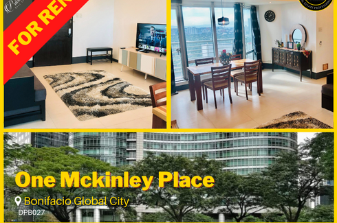 2 Bedroom Condo for rent in One Mckinley Place, Taguig, Metro Manila