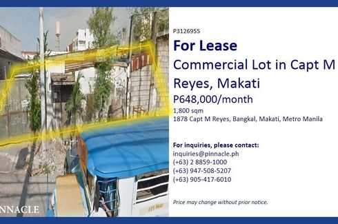 Commercial for rent in Bangkal, Metro Manila near MRT-3 Magallanes