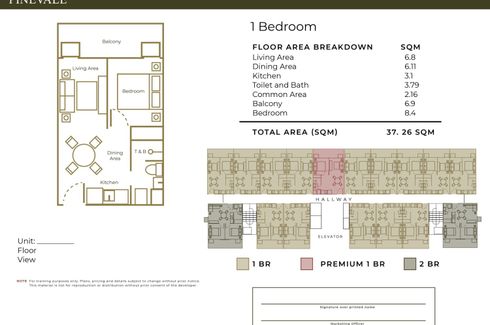 1 Bedroom - Condominium w/ Balcony Pinevale Tagaytay 16 📌 Apartment for ...
