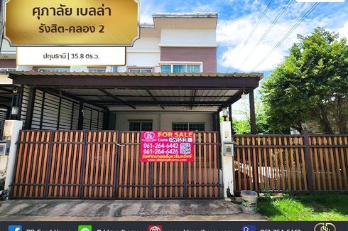 3 Bedroom Townhouse for sale in Supalai Bella Rangsit Klong 2, Khlong Song, Pathum Thani