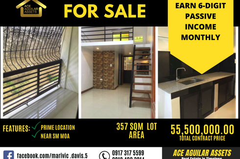 1 Bedroom Apartment for sale in Barangay 76, Metro Manila near LRT-1 Libertad