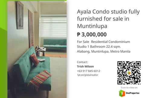 1 Bedroom Condo for sale in Bayanan, Metro Manila