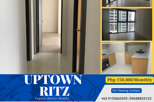 4 Bedroom Condo for Sale or Rent in Uptown Ritz, Bagong Tanyag, Metro Manila