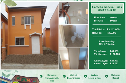 2 Bedroom Townhouse for sale in Manggahan, Cavite