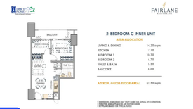 2 Bedroom Condo for sale in Fairlane Residences, Kapitolyo, Metro Manila near MRT-3 Boni