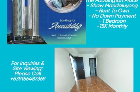 1 Bedroom Condo for sale in Highway Hills, Metro Manila near MRT-3 Shaw Boulevard