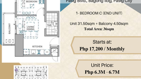 1 Bedroom Condo for sale in Bagong Ilog, Metro Manila