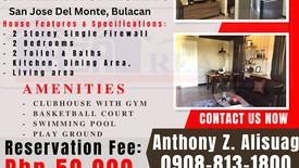 2 Bedroom House for sale in Kaypian, Bulacan