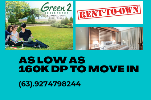 1 Bedroom Condo for sale in Green 2 Residences, Burol, Cavite