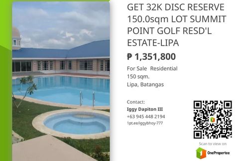 Land for sale in Poblacion Barangay 10, Batangas